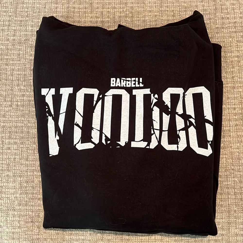 Barbell Voodoo Hoodie black size small